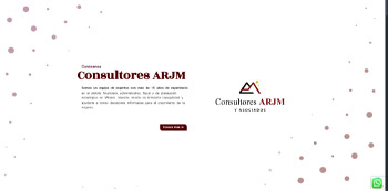 Sitio web Consultores ARJM